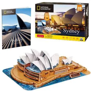 CBF210885 CUBIC FUN SIDNEJ OPERA 3D PUZZLE 