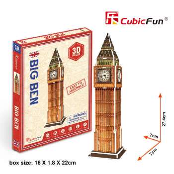 CUBICFUN PUZZLE BIG BEN S3015h 