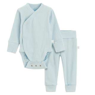 COOL CLUB SET BODI DUG RUKAV, DONJI DEO I TRAKA ZA KOSU SETLIGHT BLUE DREAMVERSE