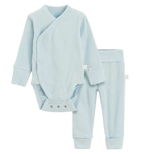 COOL CLUB SET BODI DUG RUKAV, DONJI DEO I TRAKA ZA KOSU SETLIGHT BLUE DREAMVERSE