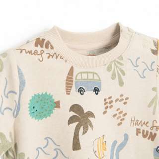 COOL CLUB MAJICA KRATAK RUKAV BEIGE VOYAGE