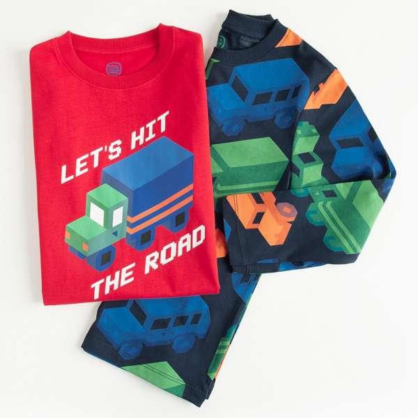 COOL CLUB MAJICA DUG RUKAV 2KOM MIX DREAMVERSE 