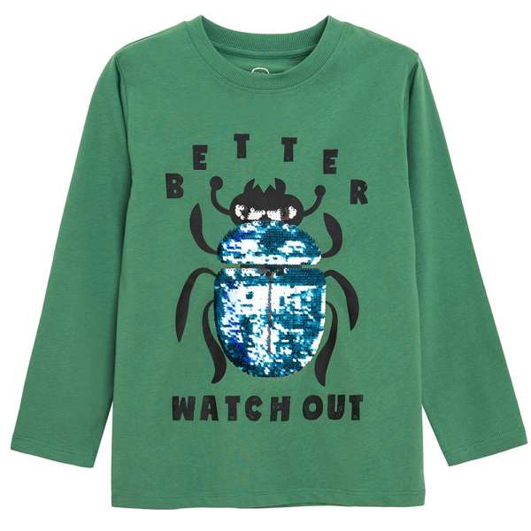 COOL CLUB MAJICA DUG RUKAV GREEN DREAMVERSE