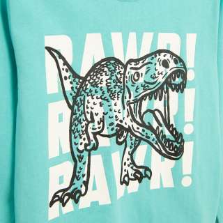 COOL CLUB MAJICA DUG RUKAV TURQUOISE BOTANIC