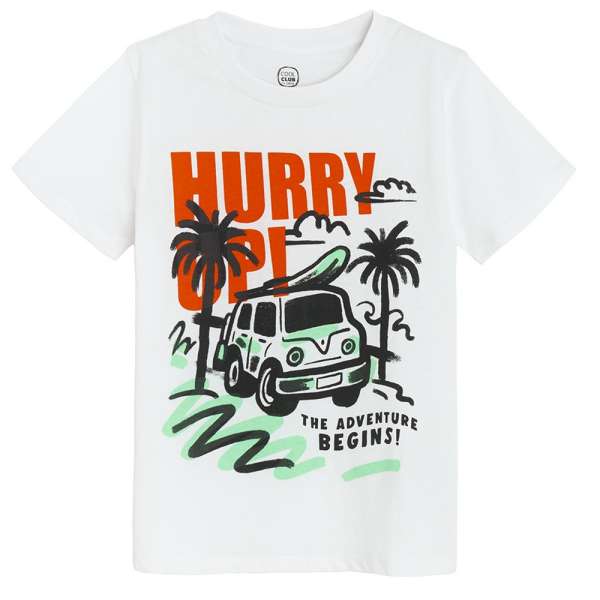 COOL CLUB MAJICA KRATAK RUKAV WHITE