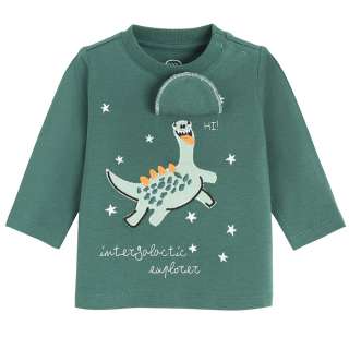 COOL CLUB MAJICA DUG RUKAV DARK GREEN 