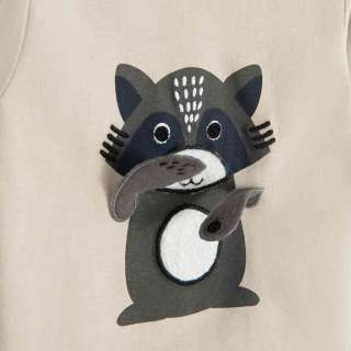 COOL CLUB MAJICA DUG RUKAV BEIGE 