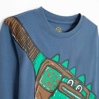 COOL CLUB MAJICA DUG RUKAV BLUE 