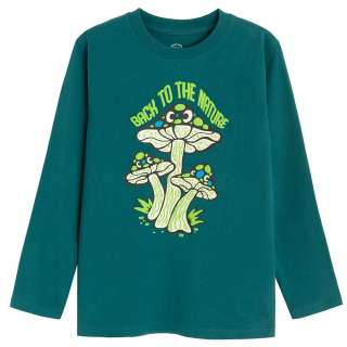 COOL CLUB MAJICA DUG RUKAV GREEN