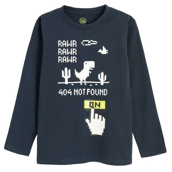 COOL CLUB MAJICA DUG RUKAV DARK BLUE