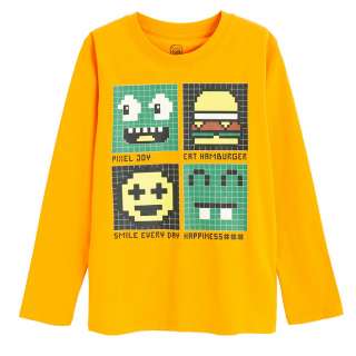 COOL CLUB MAJICA DUG RUKAV YELLOW