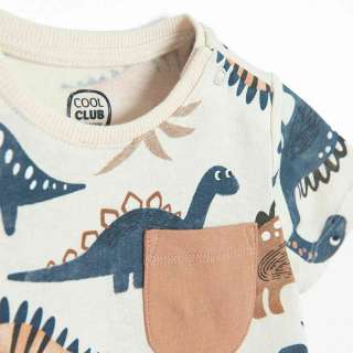 COOL CLUB MAJICA KRATAK RUKAV BEIGE