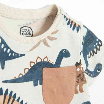 COOL CLUB MAJICA KRATAK RUKAV BEIGE 