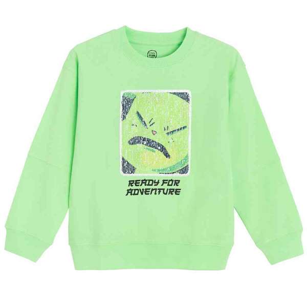 COOL CLUB MAJICA DUG RUKAV LIME 