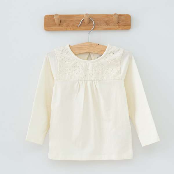 COOL CLUB MAJICA DUG RUKAV WHITE 