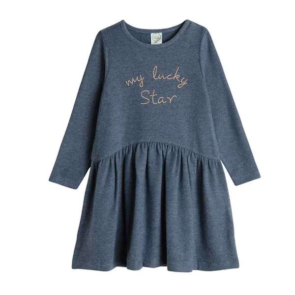 COOL CLUB HALJINA DUG RUKAV NAVY BLUE MELANGE