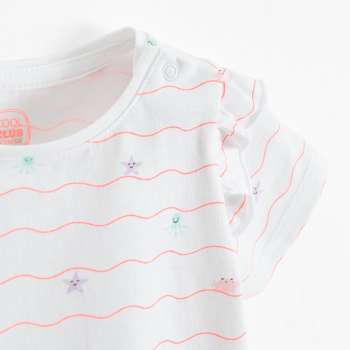 NN MAJICA KRATAK RUKAV CREAMY MARITIME 