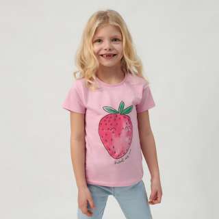 COOL CLUB MAJICA KRATAK RUKAV PINK BOTANIC