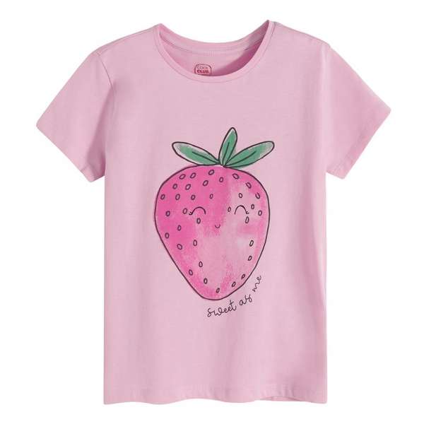 COOL CLUB MAJICA KRATAK RUKAV PINK BOTANIC