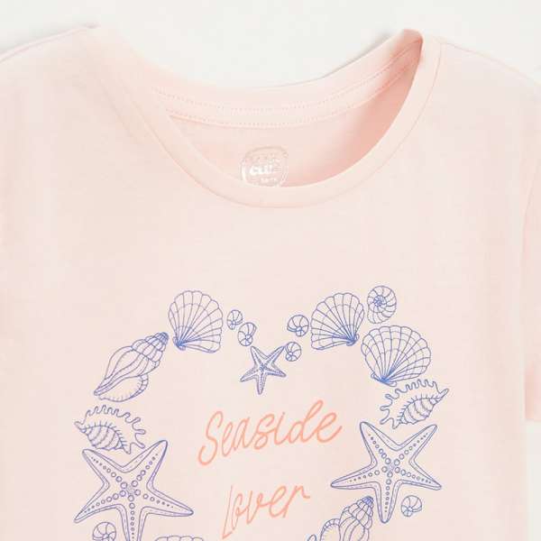 COOL CLUB MAJICA KRATAK RUKAV LIGHT PINK MARITIME