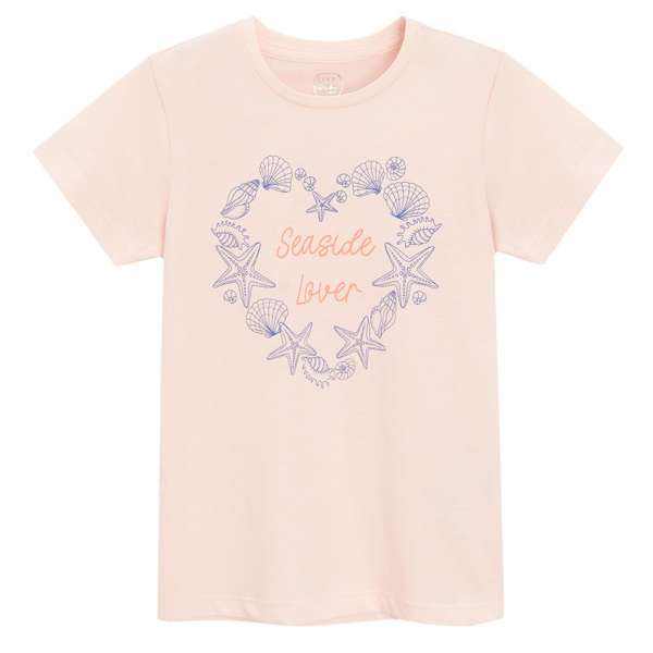 COOL CLUB MAJICA KRATAK RUKAV LIGHT PINK MARITIME