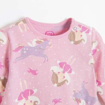 COOL CLUB HALJINA DUG RUKAV PINK 