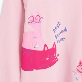 COOL CLUB MAJICA DUG RUKAV VIOLET