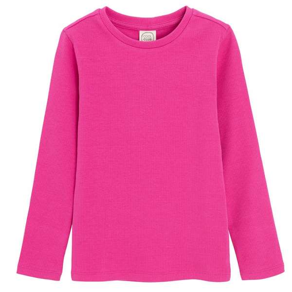 COOL CLUB MAJICA DUG RUKAV FUCHSIA