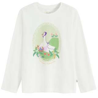 COOL CLUB MAJICA DUG RUKAV OFF WHITE
