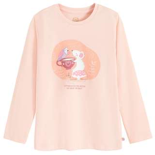 COOL CLUB MAJICA DUG RUKAV LIGHT PINK