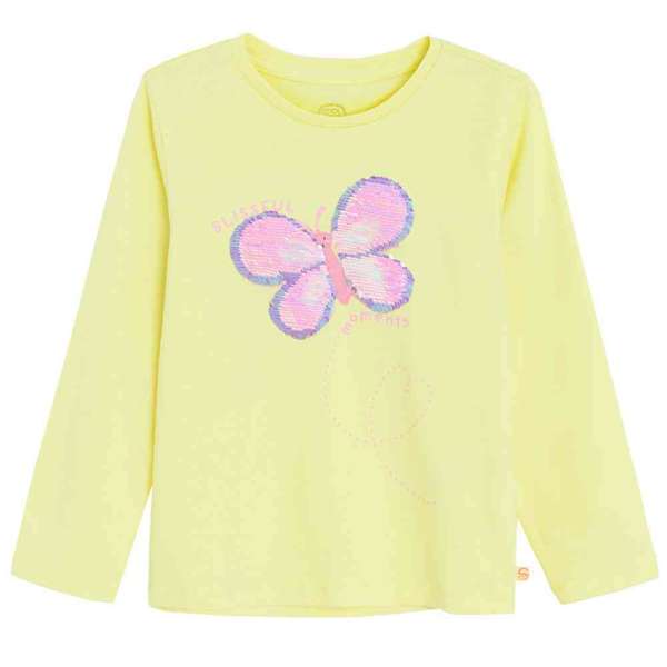 COOL CLUB MAJICA DUG RUKAV YELLOW