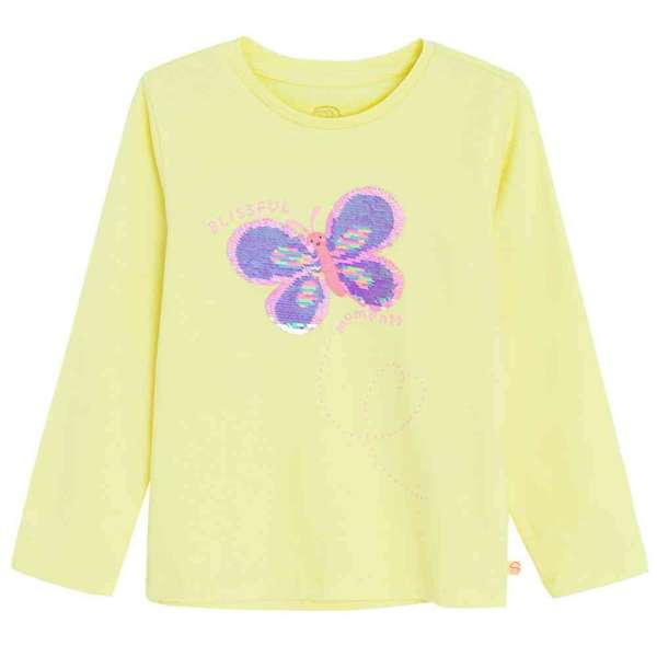 COOL CLUB MAJICA DUG RUKAV YELLOW