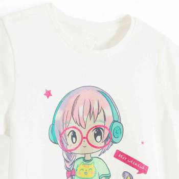 COOL CLUB MAJICA KRATAK RUKAV WHITE 