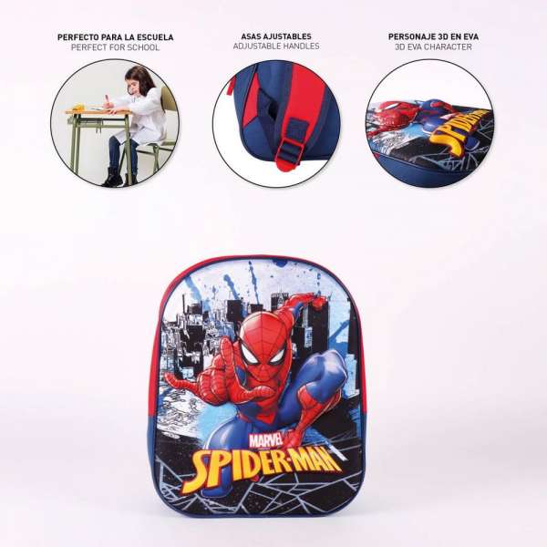 CERDA RANAC ZA VRTIC 3D SPIDERMAN