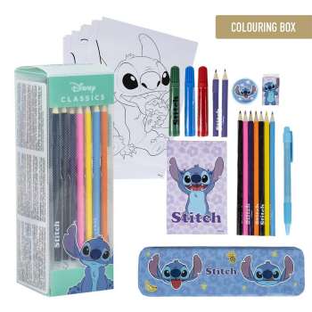 CERDA SKOLSKI SET U KUTIJI STITCH 