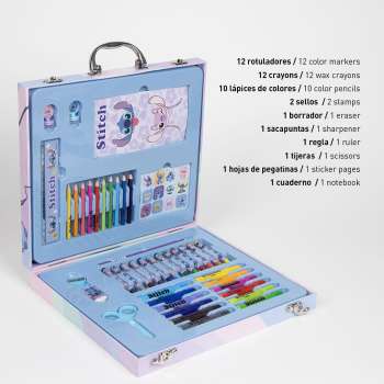 CERDA SET ZA CRTANJE KOFERcIc STITCH 
