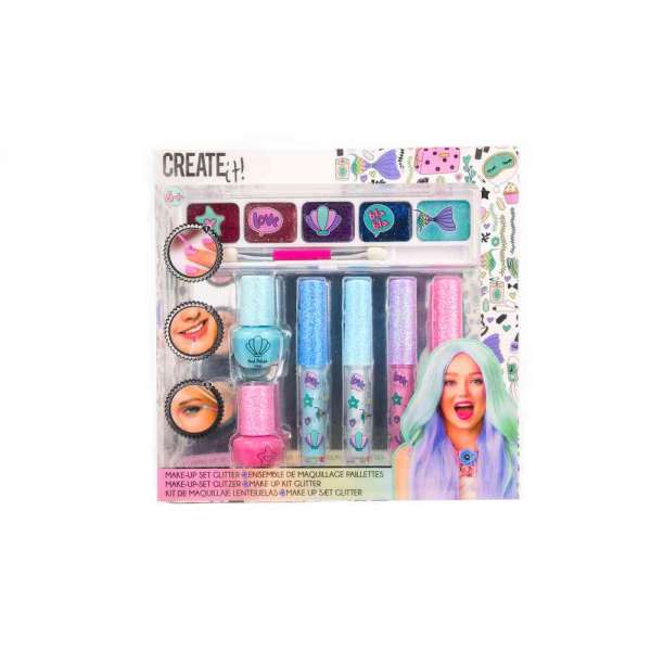 CNC84141 CANENCO SET SMINKE MERMAID