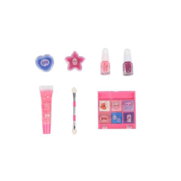 CNC84507 CANENCO SET SMINKE PINK LILA