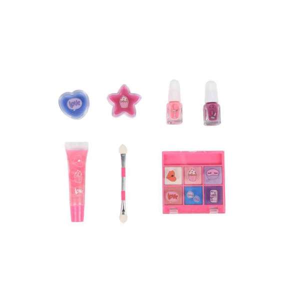 CNC84507 CANENCO SET SMINKE PINK LILA 