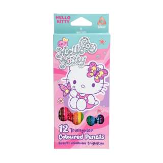 HELLO KITTY DRVENE BOJICE 12 KOM 