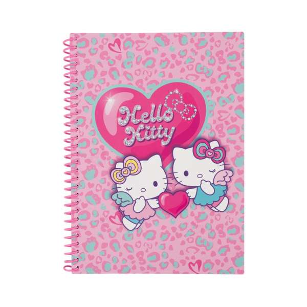 HELLO KITTY NOTES SA SPIRALOM B5 100 LISTOVA 