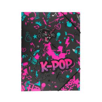 COOLPACK K-POP FASCIKLA A3 SA GUMOM BLACK 
