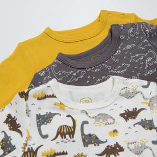 COOL CLUB BODI DUG RUKAV BODY L/S 3-PACK 