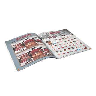 NOVOGODISNJA PRAZNICNA ZABAVA S NALJEPNICAMA 