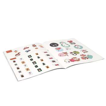 NOVOGODISNJA PRAZNICNA ZABAVA S NALJEPNICAMA 