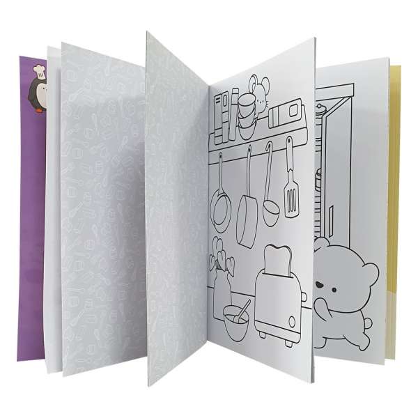 MOJ MALI TOPLI SVIJET KUHINJA (s naljepnicama) 