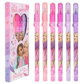 DP012191 TOP MODEL GEL PEN 6 KOM 
