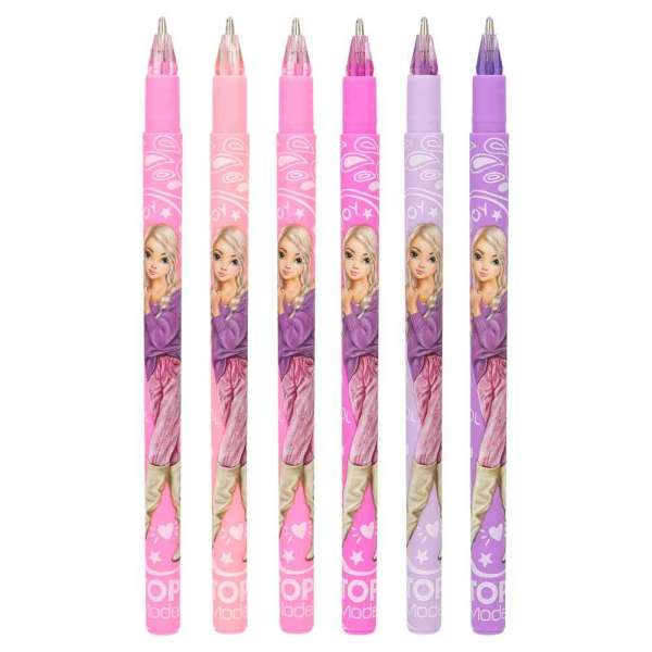 DP012191 TOP MODEL GEL PEN 6 KOM 