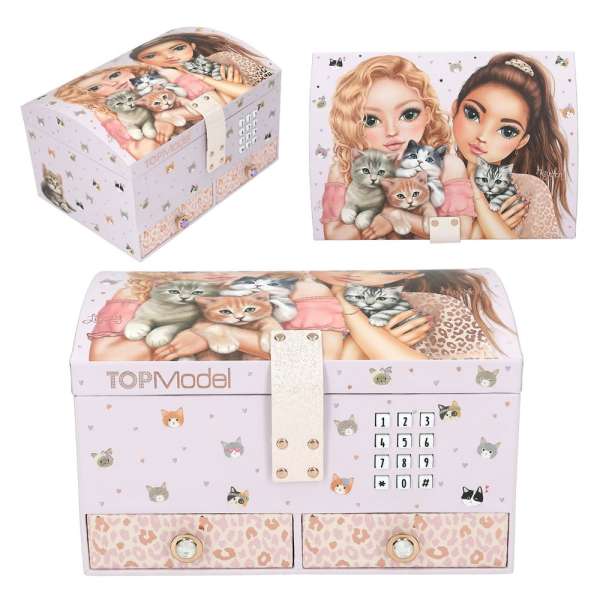 DP013578 TOP MODEL KUTIJA ZA NAKIT CAT LOVE 
