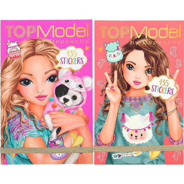 TOP MODEL ZBIRKA STIKERA ASST